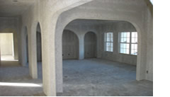 Parede de drywall em ambiente residencial